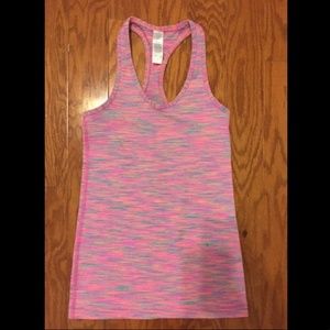 Ivivva Girls Racerback Tank Top in pink (size 10)